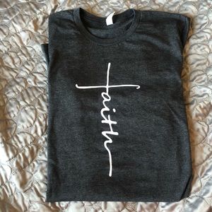 FAITH cross t-shirt
